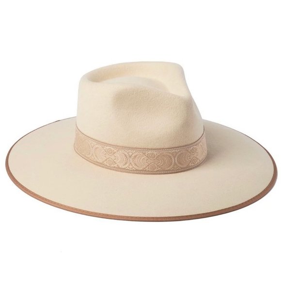 Lack of color ivory rancher hat main image 2